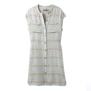 Prana Buenos Dias Dress in Iced Aqua Medium